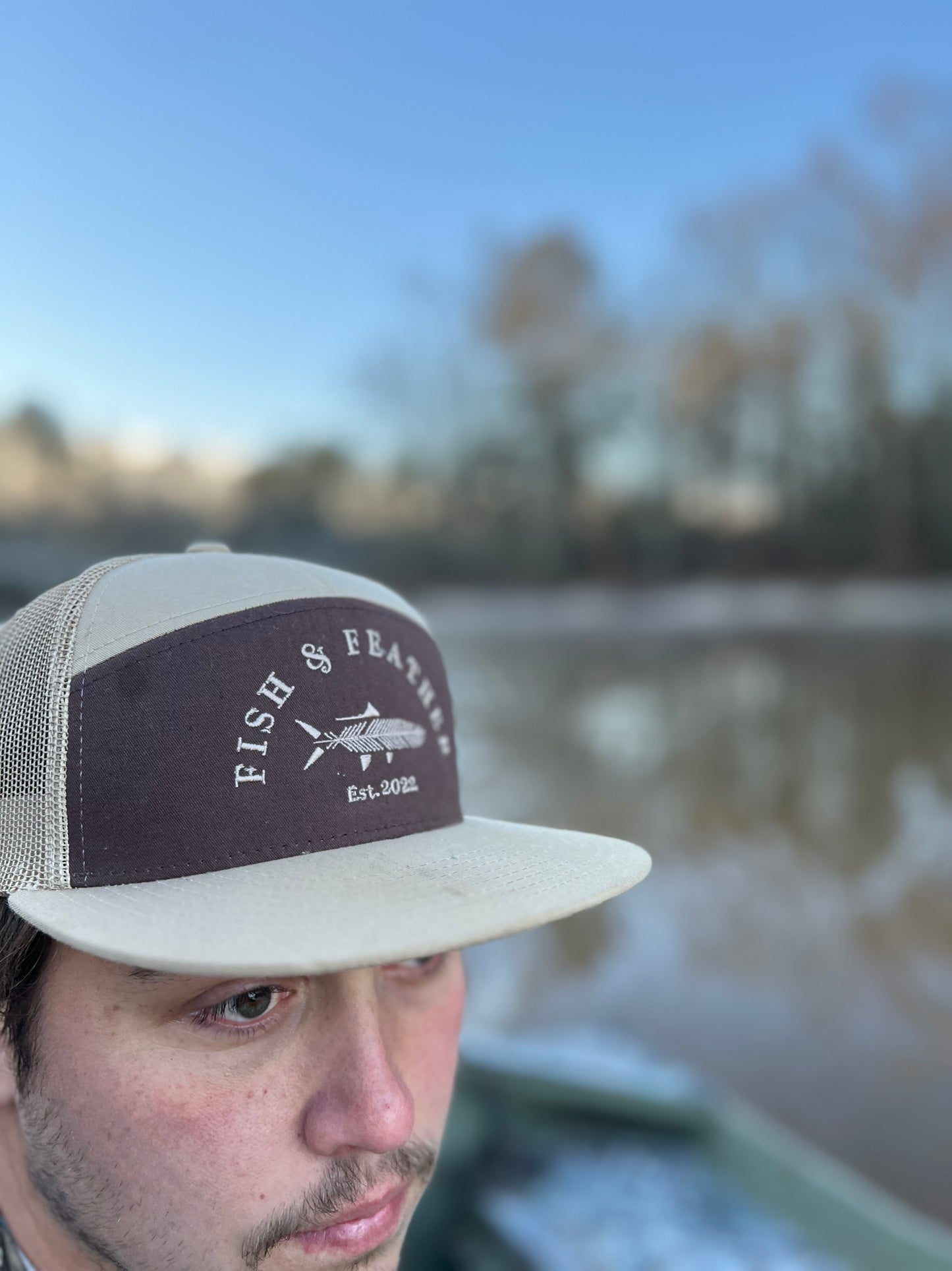 Brown/ Khaki F&F Logo 7 Panel