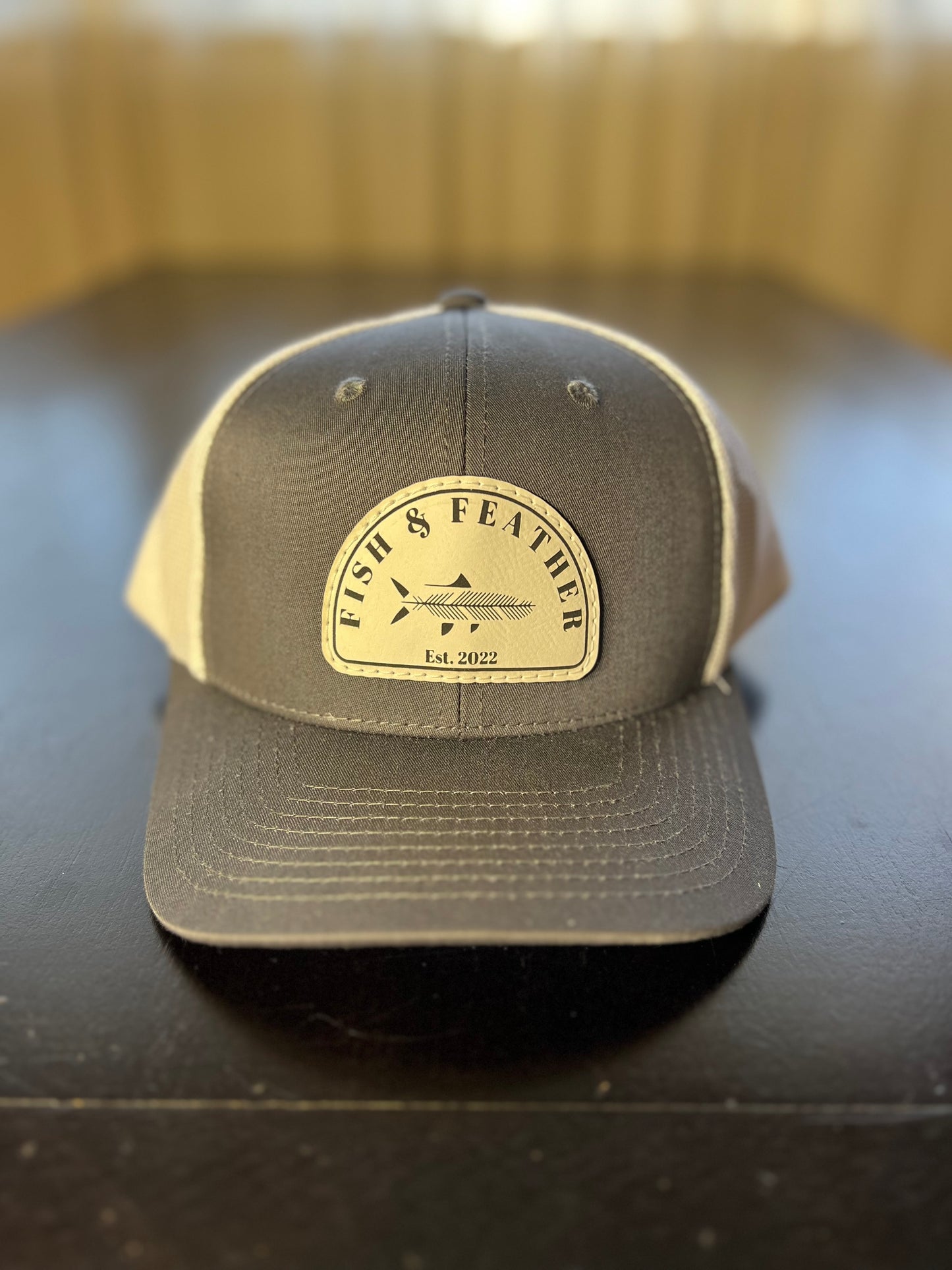 Charcoal/White F&F Trucker Hat