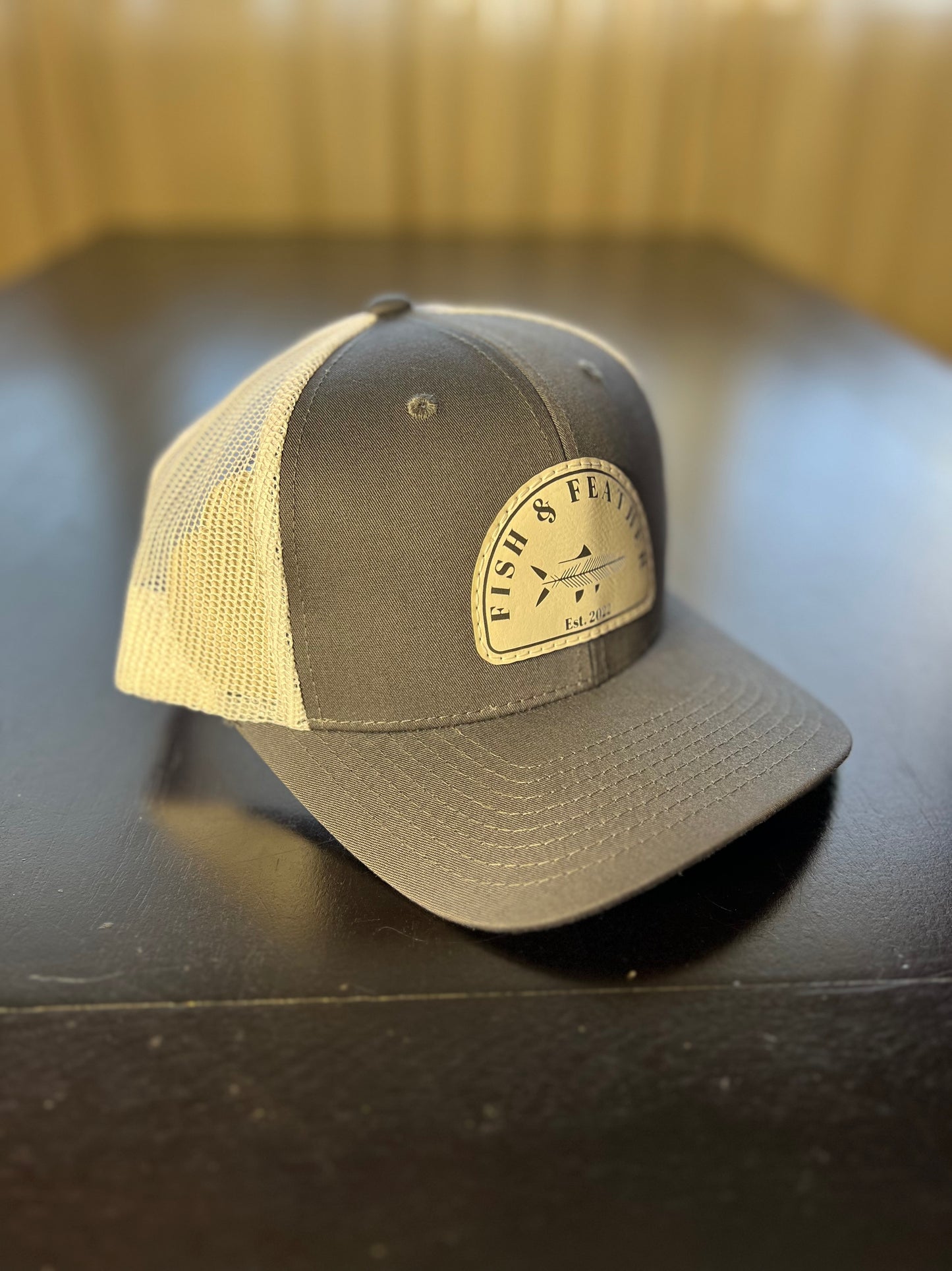 Charcoal/White F&F Trucker Hat