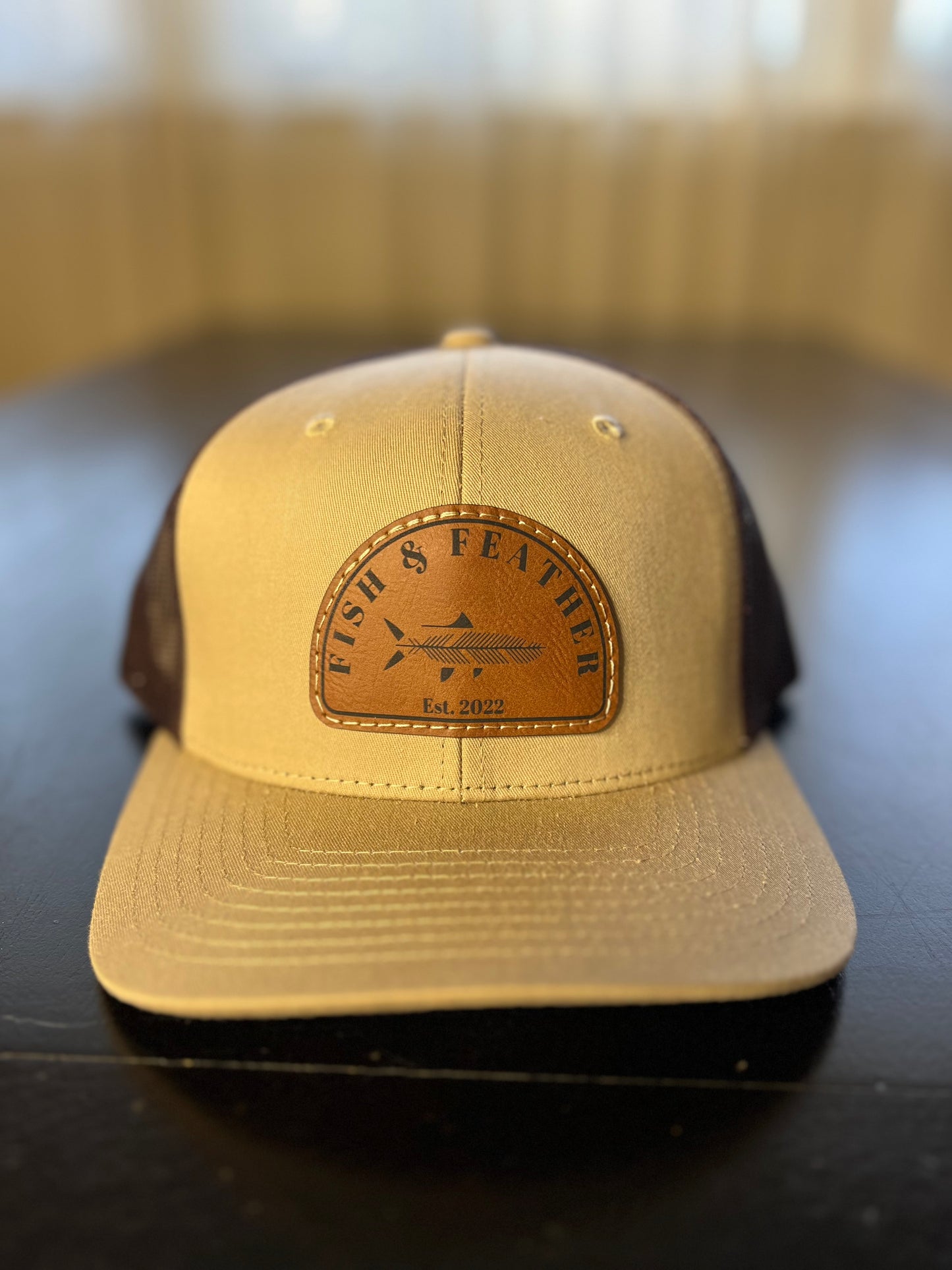 Khaki/Brown F&F Trucker Mesh Hat