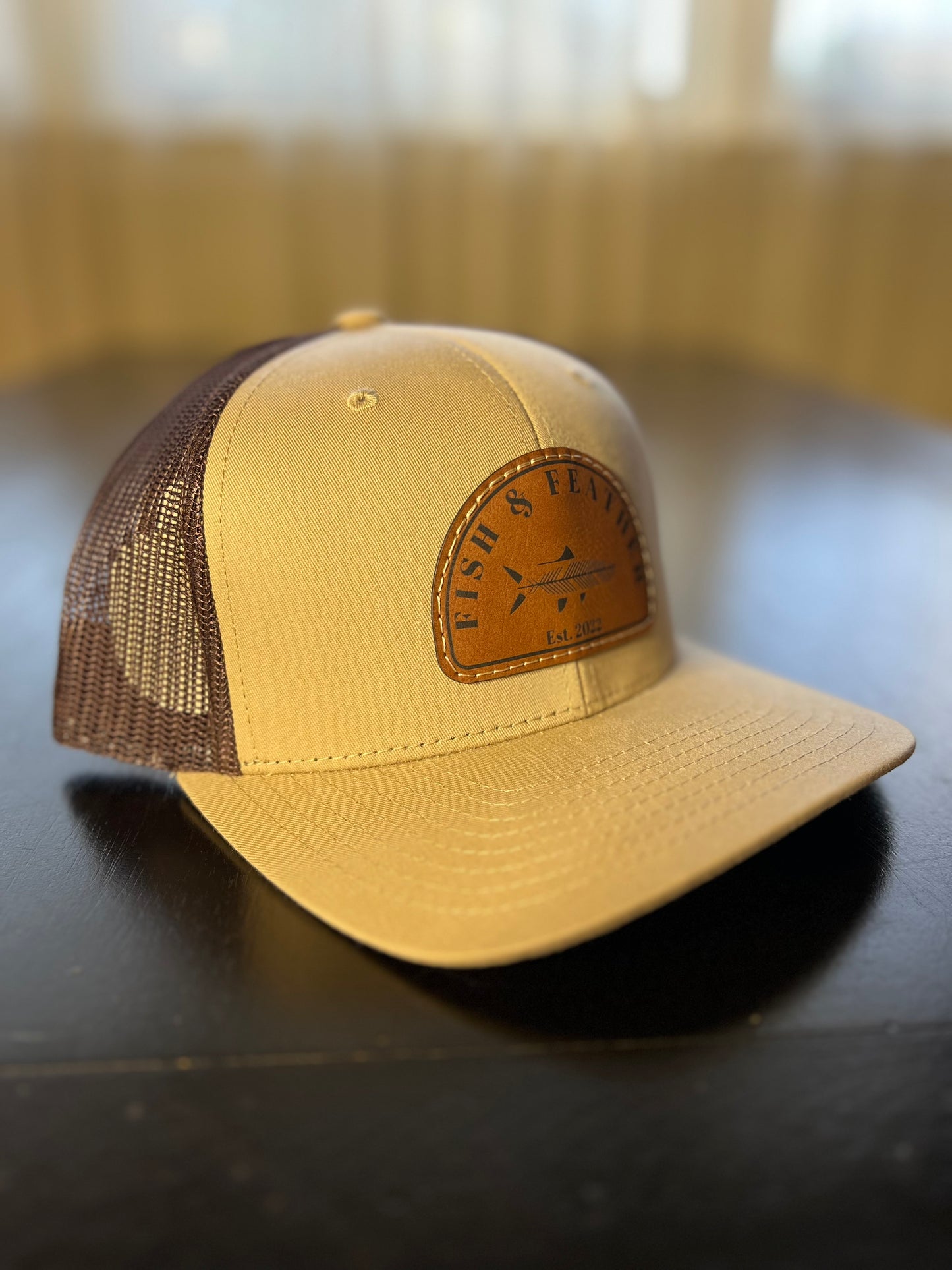 Khaki/Brown F&F Trucker Mesh Hat