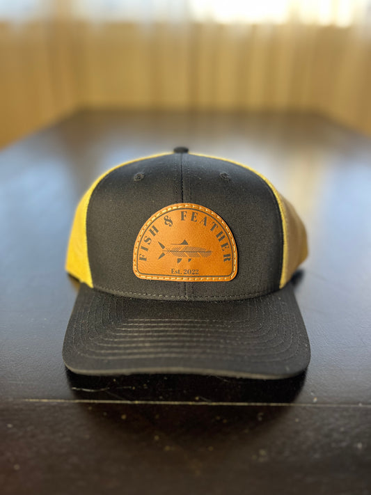 Black/Yellow F&F Trucker Mesh Hat