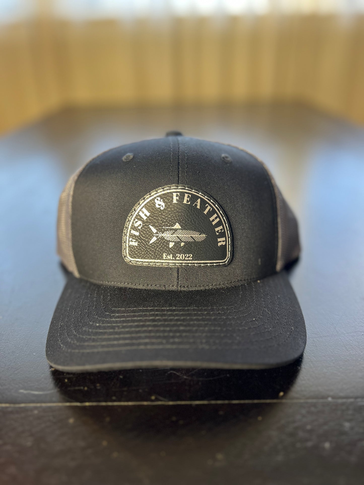 Black/Charcoal F&F Trucker Mesh Hat