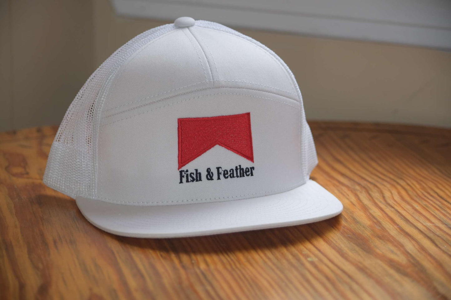 White/White F&F Logo 7 Panel