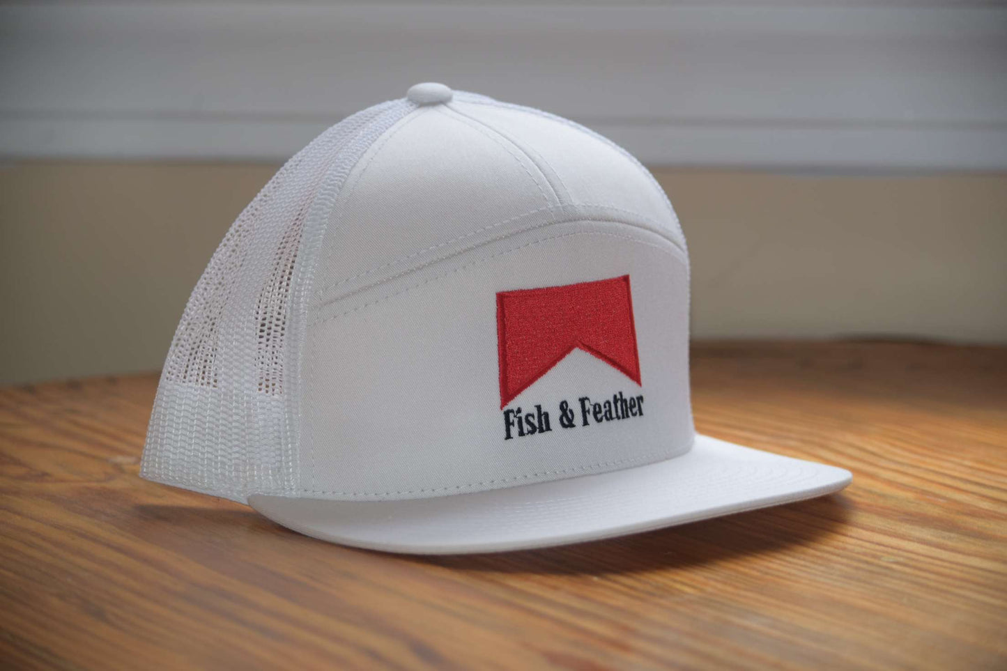 White/White F&F Logo 7 Panel