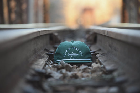 Forest/White F&F Logo Rope Hat